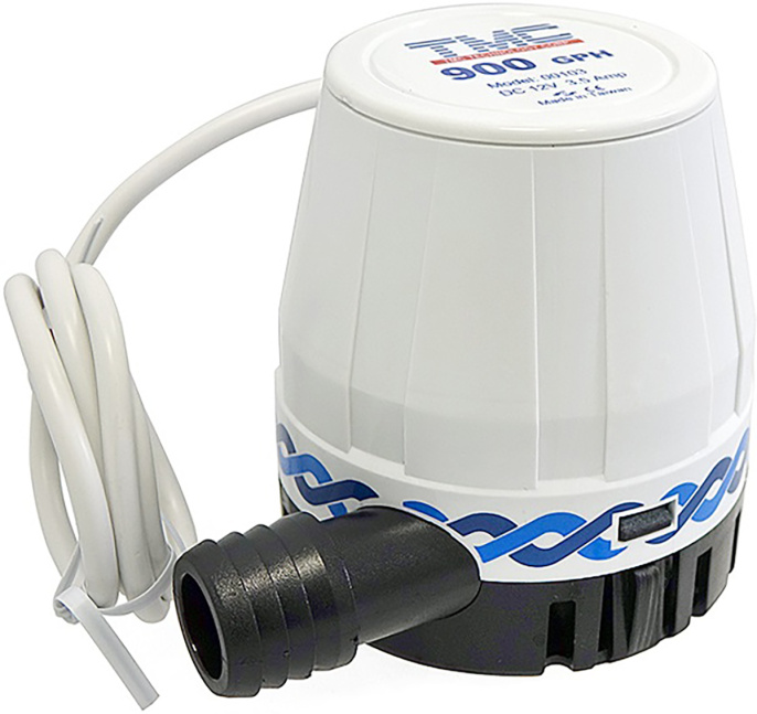 Помпа осушительная 12В 900GPH (58 л/мин) TMC (10301)